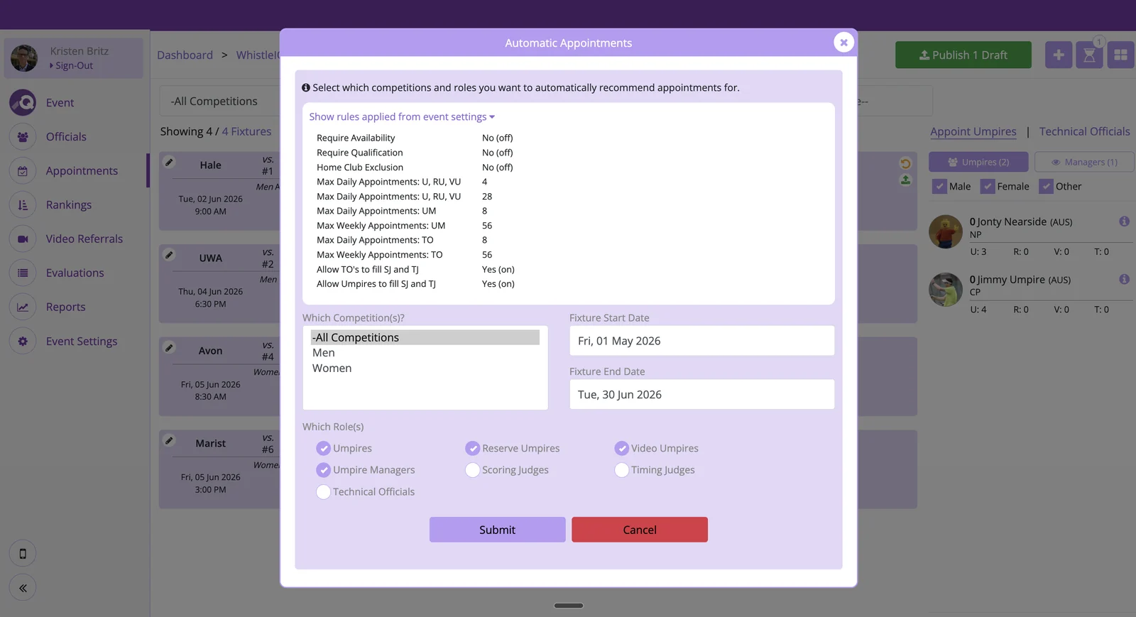Automatic appointment recommendations — the rules-based scheduling engine